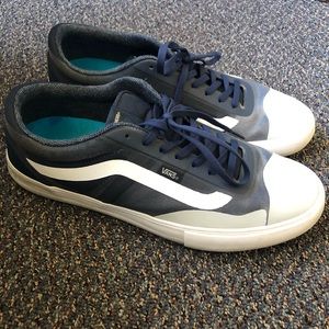 Navy Blue / White Vans